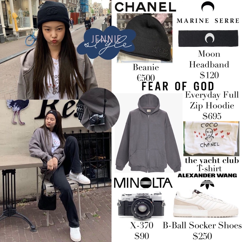 Authentic Chanel CC logo beanie - Picture 5 of 7